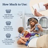 image:imageMiss Mouths Laundry Detergent Sheets Sensitive Fragrance Free 60 Loads60 loads pack of 1
