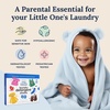 image:imageMiss Mouths Laundry Detergent Sheets Sensitive Fragrance Free 60 Loads60 loads pack of 1