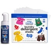 image:imageMiss Mouths Messy Eater Laundry Detergent Sheets and Messy Steppers Shoe Cleaner 4oz