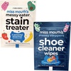 image:imageMiss Mouths Messy Eater Stain Treater and Messy Steppers Shoe Cleaner Wipes Pack