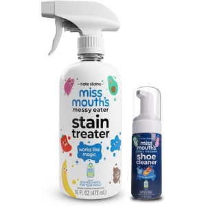 image:imageMiss Mouths Messy Eater Stain Treater 16oz Bottle and Messy Steppers 4oz Shoe Cleaner Spray