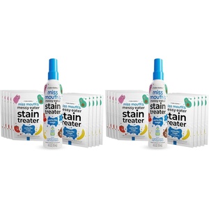 image:imageMiss Mouths Messy Eater Stain Remover OnTheGo Stain Wipes 25 Countspray  20 pack wipes
